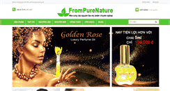 Desktop Screenshot of frompurenature.com